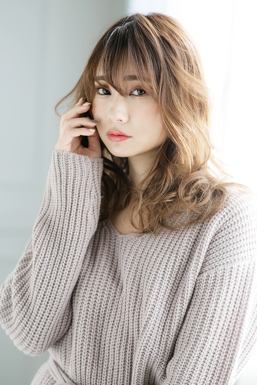 ハーブカラー（リタッチ）+前処理トリートメント+カット