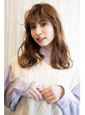 目元ギリギリが可愛い！リラックスパーマ・・・担当KAYO
