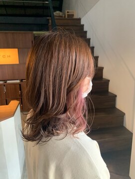 サロン クラッチ クリエイティブ コンセプト(salon CLUTCH creative concept) inner SAKURA pink