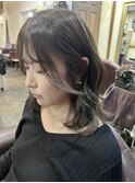 オリーブグレージュ ミディアムレイヤー stylemiaki