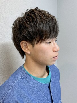 メンズサロン ハリウッド(HOLLYWOOD) 【ソフトウルフ】ツーブロック×束感ショート