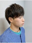【ソフトウルフ】ツーブロック×束感ショート