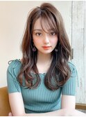 小顔ヘア★セミウェットウェーブ 20代30代