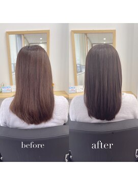 リアン 四条大宮店(Lien) 『髪質改善』カラーエステ（白髪染め、グレイカラー対応）