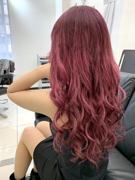 シーズン 大阪(SEASON) 【エクステ】ピンクヘア/韓国カラー