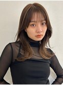 大人かわいいくびれミディアム