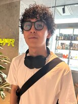 メンズサロン ブロック(Men's Salon bloc) プードルパーマ　ショート波巻きくるくるパーマ