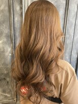 ディーバ ヘア デザイン(Deva HAIR DESIGN)&nbsp;カジュアルロング/オレンジベージュ