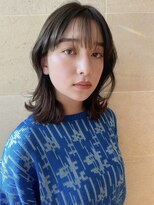 ビュートリアム265(BEAUTRIUM 265) ◎ミディアム/くびれレイヤー/レイヤーカット/顔周りカット/銀座