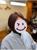 大人ショートボブ
