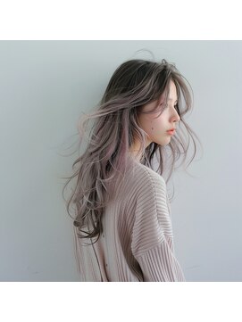 ヘア ケア オディール(Hair Care Odile) 【ハイトーンカラー/イヤリングカラー】ピンクデザイン