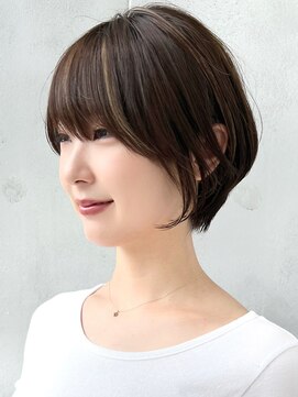 セイドット オモテサンドウ(Say. omotesando) 最新トレンド　大人可愛いショート　say.重政　アースカラー