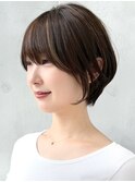 最新トレンド 大人可愛いショート say.重政 アースカラー