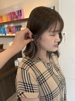 グランドール リュクス(Grandoll Luxe)&nbsp;イヤリングカラー×ミルクティーベージュ