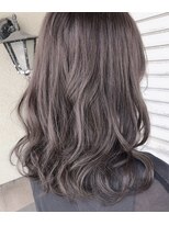 サンズ(suns)&nbsp;【Miyuki】透明感たっぷりブリーチなし暗髪ラベンダーグレージュ