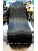 髪質改善ULTOWA水素トリートメント☆
