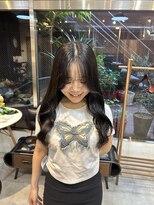 キュリオ(CURIO)&nbsp;韓国風巻き髪×アッシュグレー