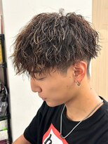 エルマーク 京橋(L-MARK)&nbsp;マッシュスパイラルパーマツイストスパイラル波巻きメンズ