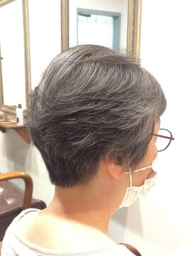 ヘアー グリーン(hair green) 40代50代60代/大人ショート/ナチュラルショート/グレイヘア