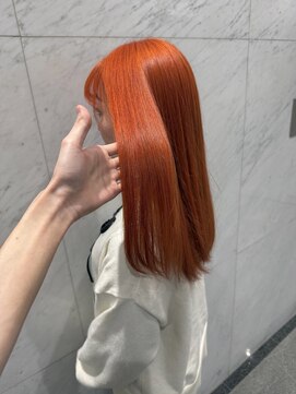 ベイリコルド(Bei Licoldo.) 暖かみのあるオレンジヘアー