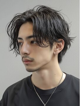 キート 本厚木(kiito) 【KIITO本厚木】メンズミディアム/イルミナカラー/パーマ/TOKIO