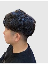 銀座マツナガ 浅草店&nbsp;ツーブロマッシュ×大人気スパイラルパーマ