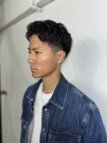 メリケンバーバーショップ フクオカ(MERICAN BARBERSHOP FUK)&nbsp;メンズカットマッシュパーマカルマパーマフェードツーブロック