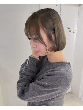 リンドトウキョウ(LINDO TOKYO) オリーブベージュ