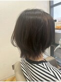 黒髪ショートボブ大人可愛い小顔レイヤーカット艶髪20代30代40代