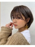 ●杉浦くびれヘア/アプリコットオレンジ/ショート/韓国20