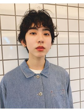 キーチェ 梅田中崎町(keych) ニュアンスパーマ/マッシュショート[中崎町/梅田駅］