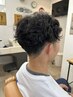 全員▼メンズカット+ノーマルパーマ ￥9,800～