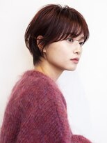 ボタニカ(Botanica)&nbsp;チェリーレッド ショートカット　/前髪あり