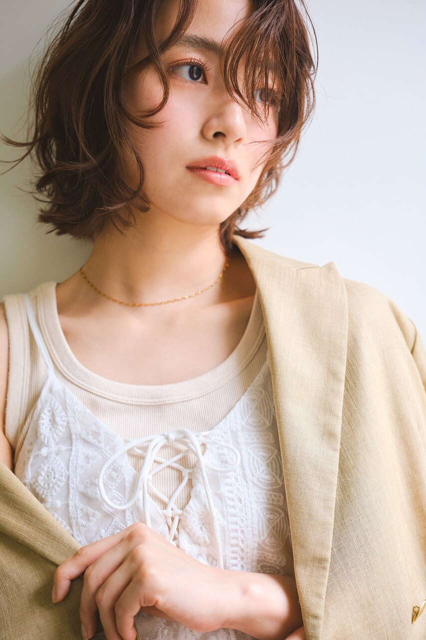 カット＋グレーリタッチカラー+アミノ酸TR+ナノバブルシャンプー付￥6500