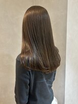 リアン 綱島(Lien)&nbsp;透明感オリーブグレージュ/ケアカラー/ブリーチなし/水素カラー