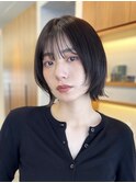 コンパクトショートカット丸みショートくびれショートボブ表参道