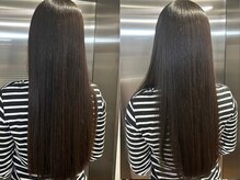 髪質改善ストレートの特徴：髪にやさしく低ダメージで施術が可能