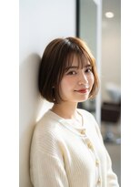ライクバイコトナ 越谷(RIKE by kotona)&nbsp;30代40代50代絶壁解消ひし形小顔前下がりショートボブ【越谷】
