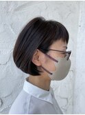 眉上バング・おしゃれ感重視