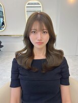 エトワール バイ ヴィンス(etoile by vince)&nbsp;韓国風/レイヤー/前髪/顔まわり/小顔/2wayバング/髪質改善/縮毛