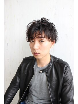 ディアー バイ ケージー アンド(Dear by KG and) ツイストパーマ【Dear】メンズナチュラルショート