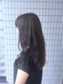 ヘアー オーシャン(HAIR OCEAN) マットグレー　ウェーブロング