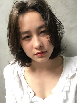 アスター(astar) 【Astar】ふわふわフェミニンボブ　デジタルパーマ