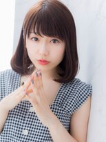 ローレン(LOREN)&nbsp;＊LOREN＊優しい印象◎ピンク艶ブラウンイルミナカラーボブディ