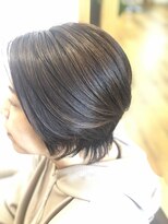 ヘアーアンドスパ ロココ(HAIR&SPA ROCOCO) ハイライトメッシュとグレイカラー