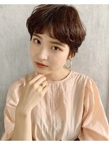 ブランド(BLANDO)&nbsp;マッシュショート　小顔カット　フェミニンショート