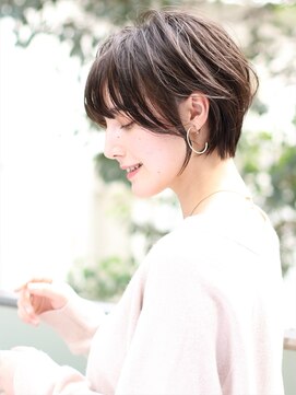 グランド(GRAND) ショートボブ髪型20代30代40代50代前髪あり前髪無し面長丸顔