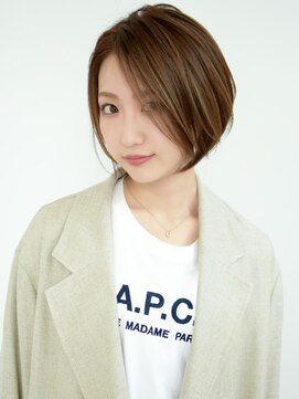 トータルビューティーハウス フラップ ミチ 野田店(total beauty house flap MICHI) 【flap MICHI島田和也】美シルエット大人ショート