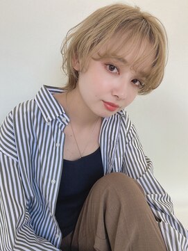 シェルター バイ トウキョウ(Shelter by TOKYO) Aラインボブ×ふわふわショート