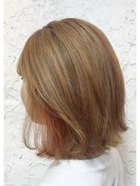 イシュ(ish.)&nbsp;アプリコットインナーカラー（曳舟/押上/錦糸町）